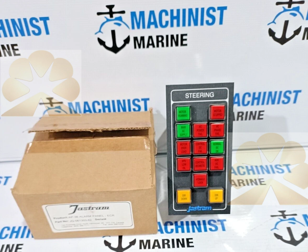JASTRAM AP-36 MARINE STEERING ALARM PANEL
